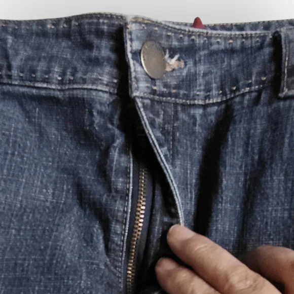 Point Zero Dark Denim Maxi Skirt - Picture 6 of 11